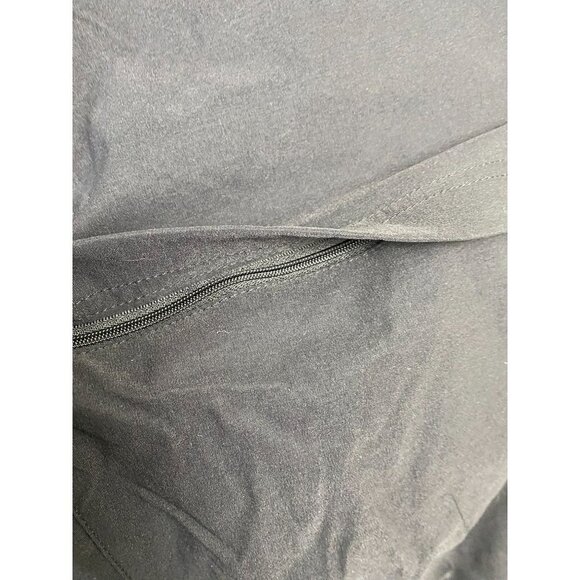 Eddie Bauer Convertible Cargo Black Pants Mens 40x34 Black Nylon Stretch Outdoor - Picture 12 of 14